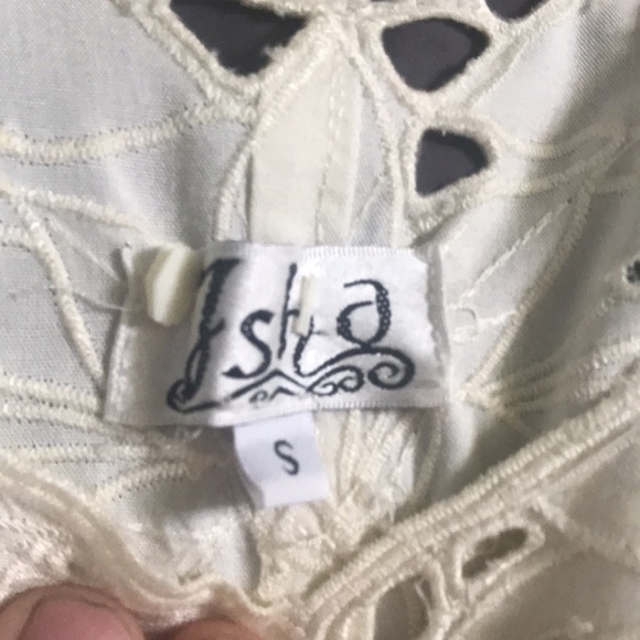 ISHA LONG WHITE DRESS - Picture 3 of 3